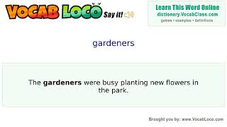 Video thumbnail for gardeners