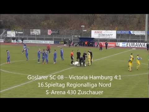 Goslarer SC 08 - Victoria Hamburg 4:1  16.Spieltag Regionalliga Nord