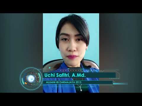 Testimoni Alumni IIB Darmajaya 2015 - Uchi Safitri, A.Md.