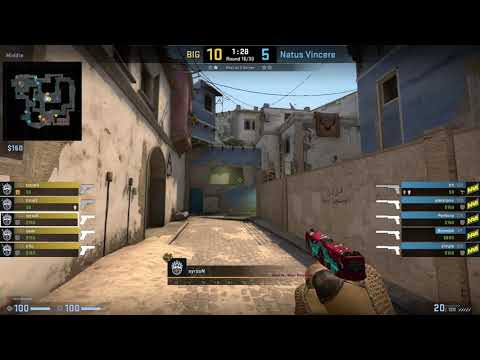 CS:GO POV Demo BIG syrsoN (24/14) vs NaVi (de_mirage)