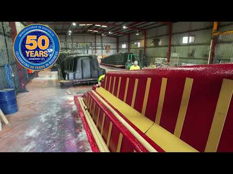 Freedom Pools uses round rib technology, which adds 30% more strength to our fibreglass pool shells.