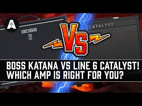 Boss Katana vs Line 6 Catalyst! - Which Guitar Amp is Right for YOU?