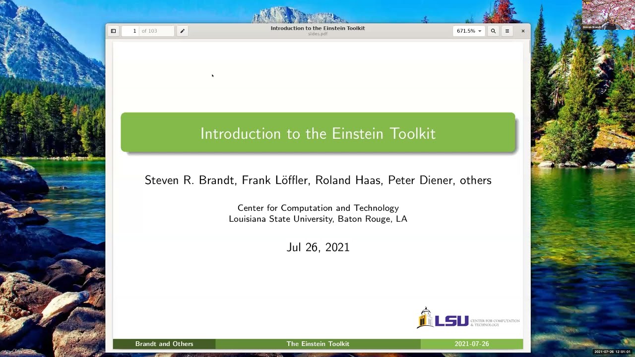 Introduction to the Einstein Toolkit