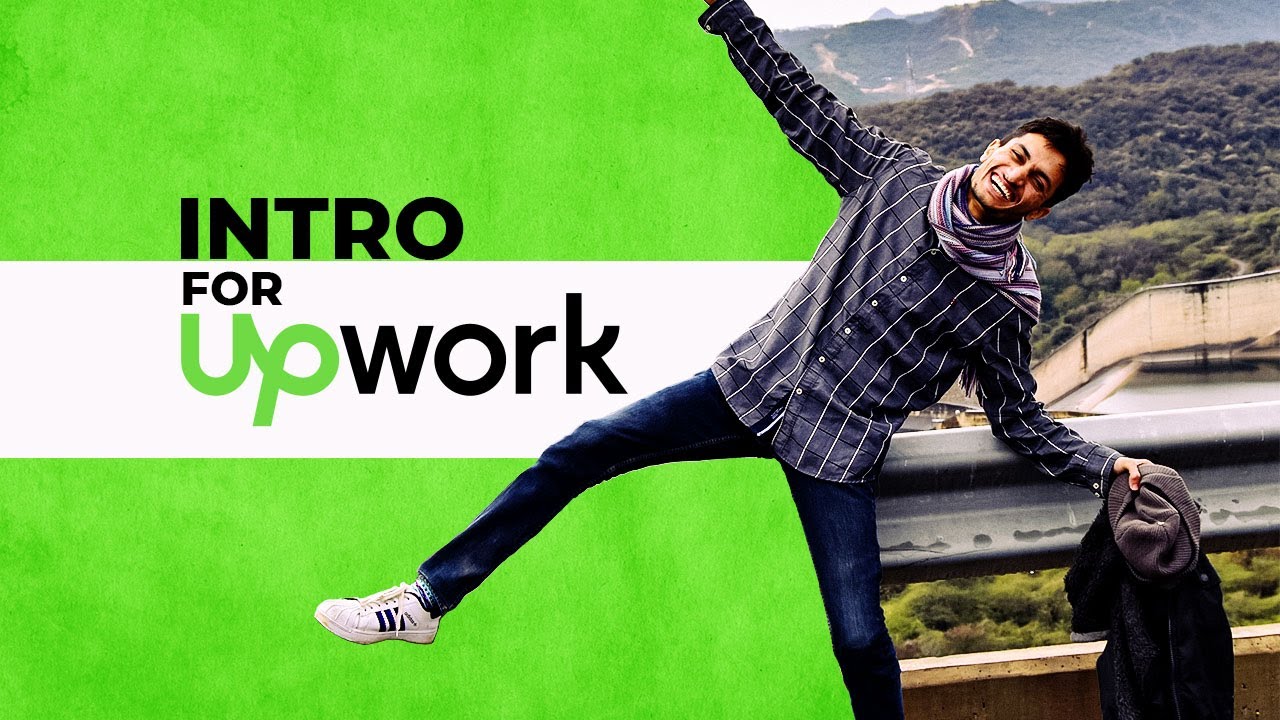 Upwork profile Introduction graphics design