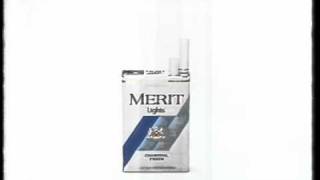 Philip Morris MERITLight メリットなら、常識。 MADE IN U.S.A.