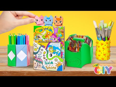 Easy Way to Organize Your Desk 🖥️ | Back to School Crafts for Kids