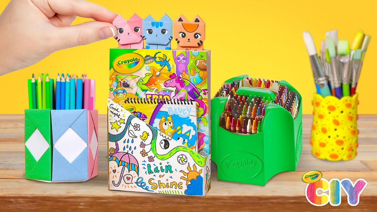 Easy Way to Organize Your Desk 🖥️ | Back to School Crafts for Kids