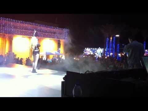 UK X Factor's Kitty Brucknell performs at SOHO Square Sharm el-Sheikh