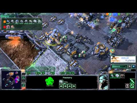 SHOUTcraft Aquatuning Showcase - rANDY (Zerg) vs Pureball (Terran) BO7 - Match 1.