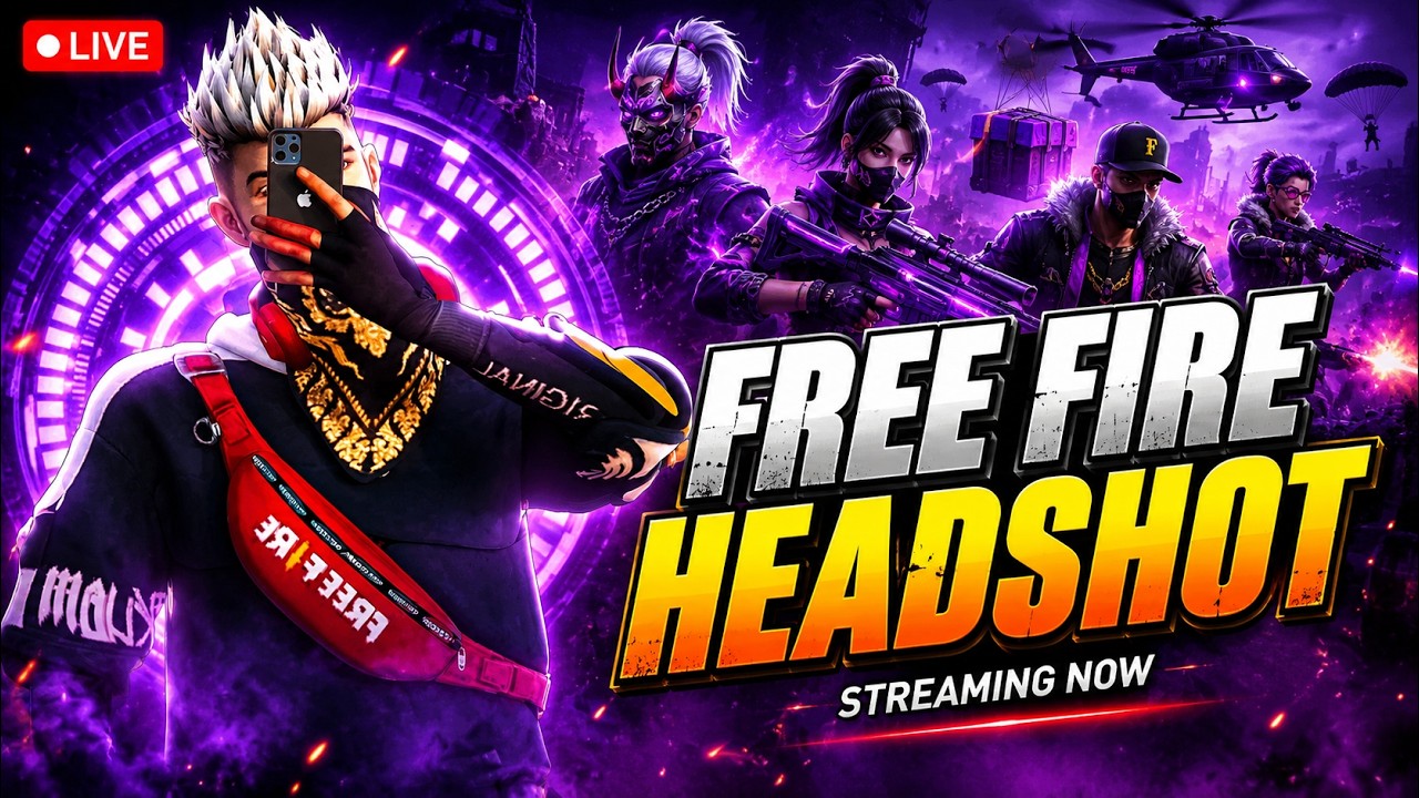 DAY 18 | 🔴LIVE FREE FIRE - HEADSHOT TRY KARTE HAI