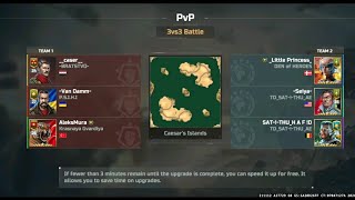 Art Of War 3 - Epic 3vs3 battle - (24 26 27 vs 26 26 28)