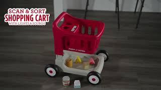 Scan & Sort Shopping Car with Light & Sounds | Radio Flyer