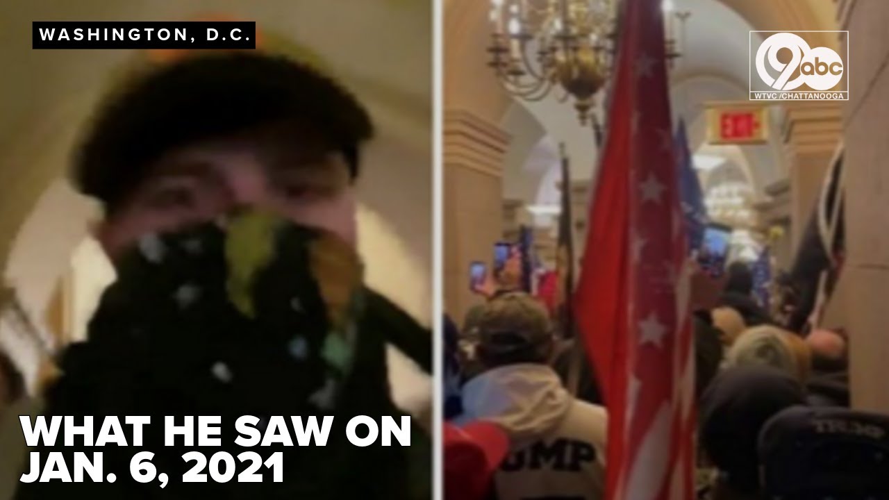 He was pardoned for what he did on January 6th. Now, a Chattanooga man shares what he saw that day.