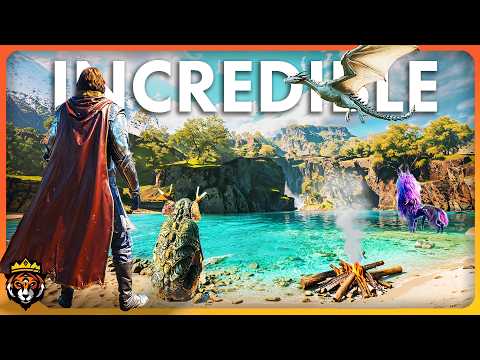 This NEW Pokémon-like Open World Survival Game is Incredible...