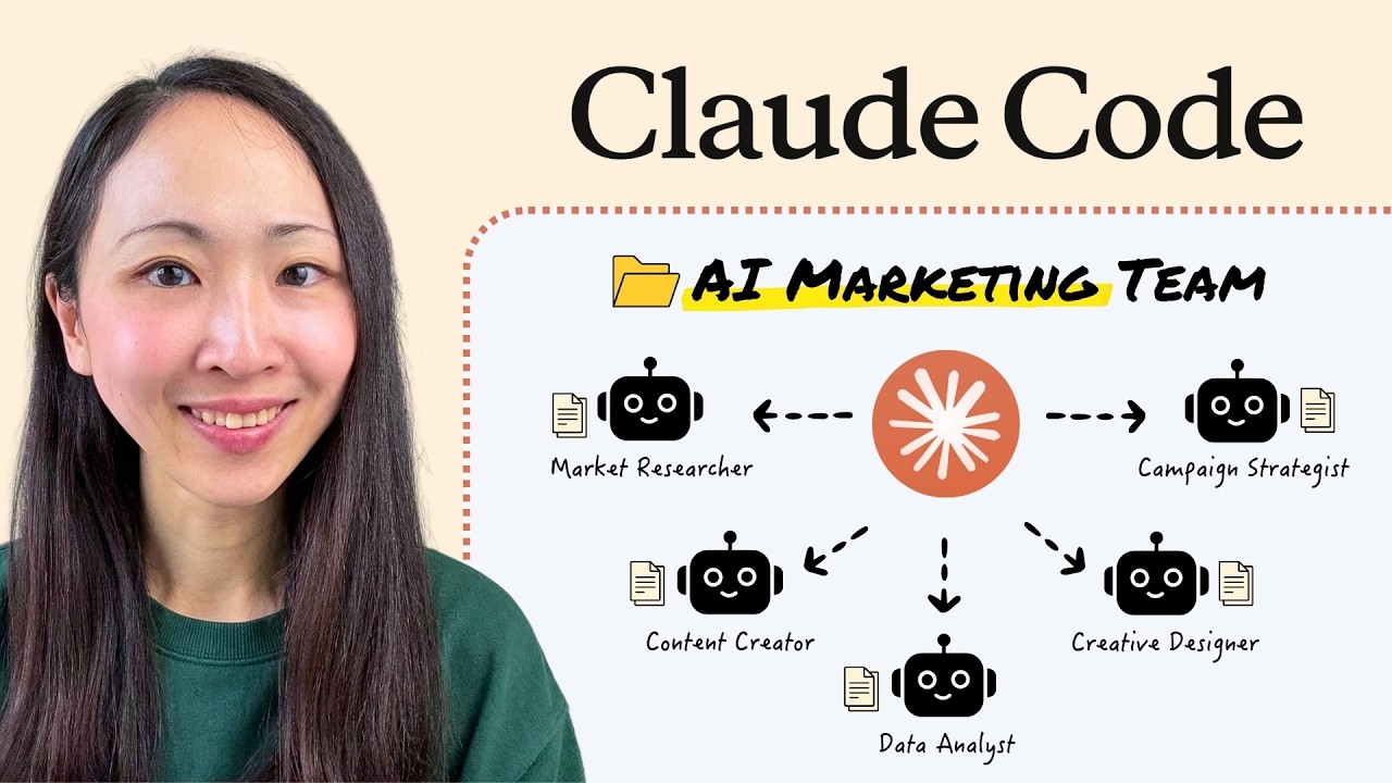 Claude Code: Build Your Full AI Marketing Team (Agents + Claude Skills)