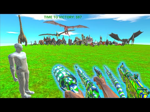 SURVIVE OR DIE IN 600 SECONDS❗❗⛔ VS ALL UNITS-Animal Revolt Battle Simulator