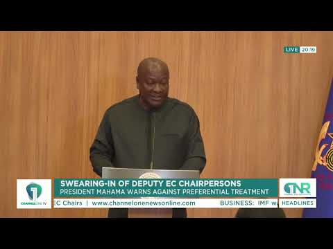 Mahama Charges New EC Deputy Chairpersons to Remain Impartial