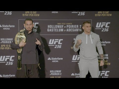 Videos: UFC 236 Media Day Face-offs And Open Workouts