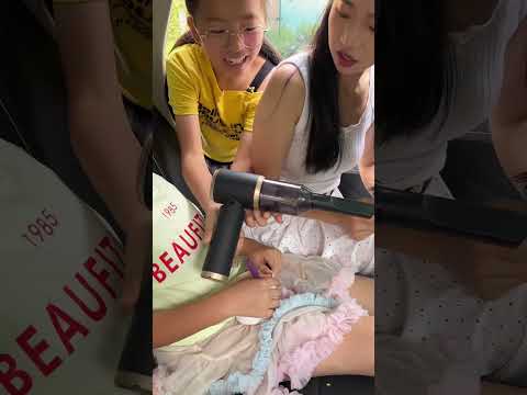 Mini Car Vacuum, Clean Fine Car Dust In One Click  #creative #viral #shorts #amazing