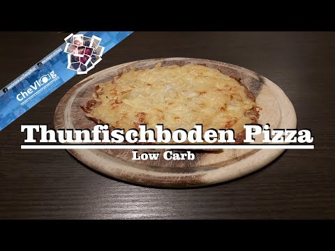Low Carb Thunfischboden Pizza