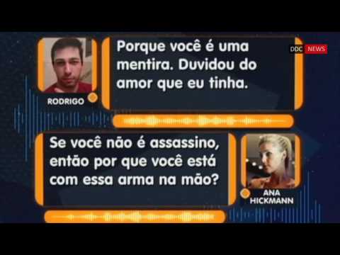 Gravação mostra ameaças de Rodrigo de Pádua a Ana Hickmann