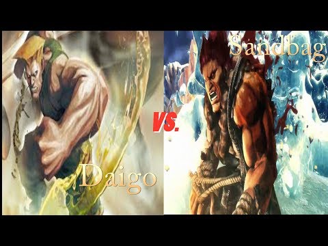 Daigo vs. Sandbag 1st to 3-Street Fighter 5 Arcade Edition