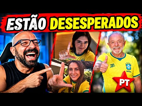 Ver petistas de verde e amarelo foi engraçado. #4k #4kvideo