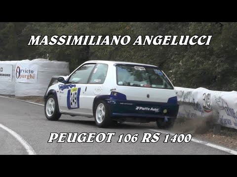 SALITA DELLA CASTELLANA 2023 - ORVIETO | MASSIMILIANO ANGELUCCI | PEUGEOT 106 RS 1400 | VIDEOCLIP