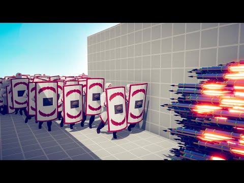 100x ASSASSIN SHIELD vs EVERY GOD - TABS | Totally Accurate Battle Simulator 2022