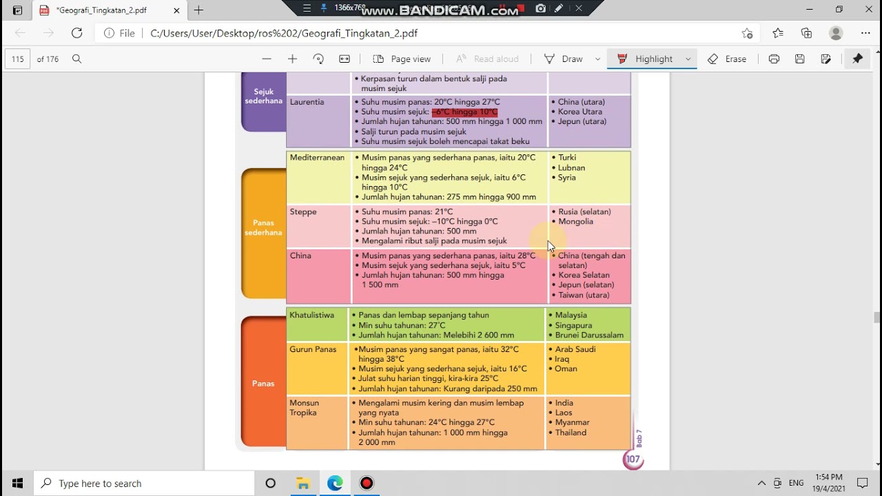 GEOGRAFI TINGKATAN 2 (BAB 7 - SUBTOPIK 7.1 &  7.2)