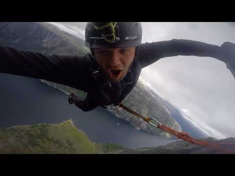 980m!!! Dream walker Norway Kjerag 2017