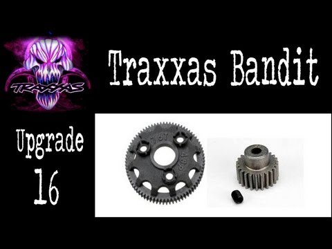 Nhexus - Traxxas Bandit - Level 16 Upgrade - New Pinion & Spur