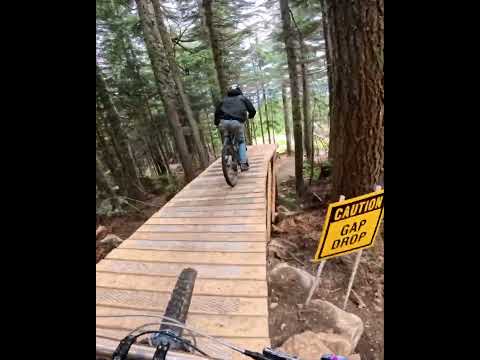 I was not expecting a PRO LINE at this NEW Bike Park!