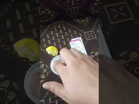 Fair Lovely Lemon face pack instant whitening facepack natural beauty Tips#shorts#viral#youtube