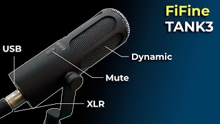 Great price, great look.. But how does it sound? FiFine Tank3 Dynamic with USB & XLR