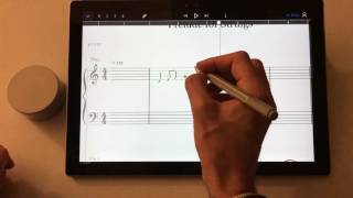 Using Surface Dial with StaffPad