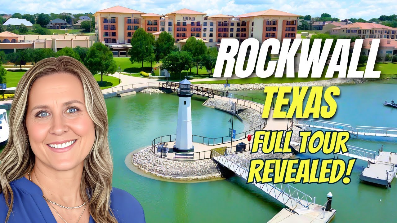 Rockwall Texas Tour, Living in Rockwall TX | North Dallas Lake Life