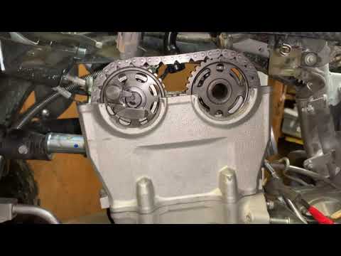 YFZ450 (How to set Cam Timing - Which Mark is TDC - Sideway H or I)