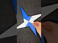 How To Make A Boomerang Out Of Paper Ninja Boomerang Tutorial Epic Ninja Boomerang