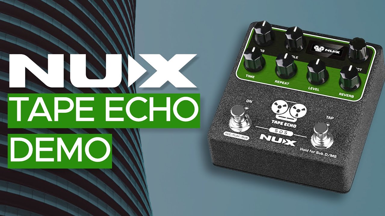 NUX NDD-7 Tape Echo Sound Demo (no talking) with synths NUX NDD-7 Tape Echo Sound Demo (no talking) with synths