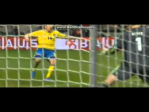 Tobias Hysen Amazing Goal Sweden vs Germany 3-4 HD 15.10.2013