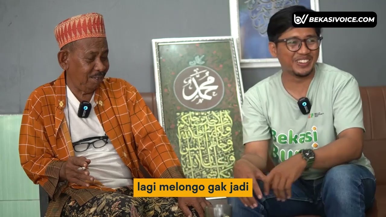 Seniman Sastra Bekasi, Pakar Puisi & Pantun yang Asyik Ngobrol - Podcast Bekasi Voice