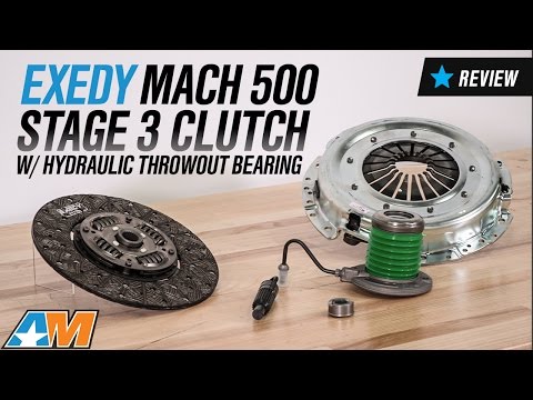 2011-2014 Mustang GT Exedy Mach 500 Stage 3 Clutch w/ Hydraulic Throwout Bearing Review