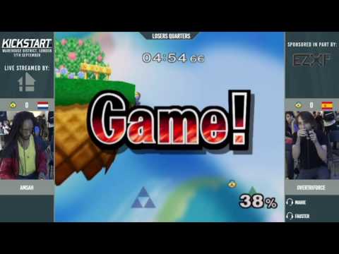 Kickstart 11 - Amsah (Sheik) vs OverTriForce (Sheik) - Losers' Quarters