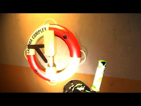 Necro-Patched Coolant Tank 02 Nuclear Fuel Rod Storage | Lambda Core Black Mesa Half-Life Remake