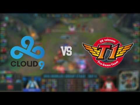 SKT vs C9: SKT Blank Lee sin Kick - Worlds 2016