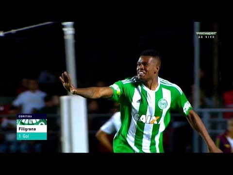 Gol de Filigrana, São Paulo 1 x 2 Coritiba - Brasileirão 03/08/2017 [HD