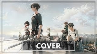 Attack on Titan Season 2 Opening NateWantsToBattle English Dub Cover | 1 Hour Loop &amp; Lyric