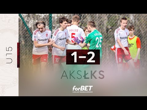 CLJ U15: AKS SMS Łódź - ŁKS Łódź 1:2 | BRAMKI