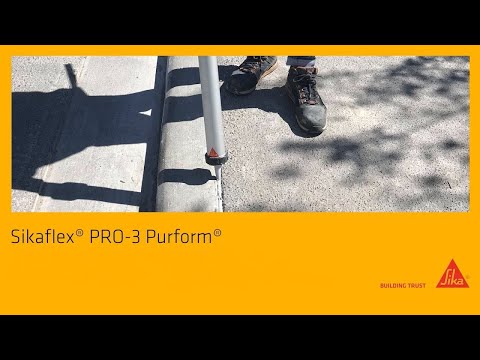 Герметик полиуретановый Sikaflex PRO-3 Purform для деформационных швов бетона, полов и парковок, износостойкий, 600 мл - фото 1 - id-p723840796